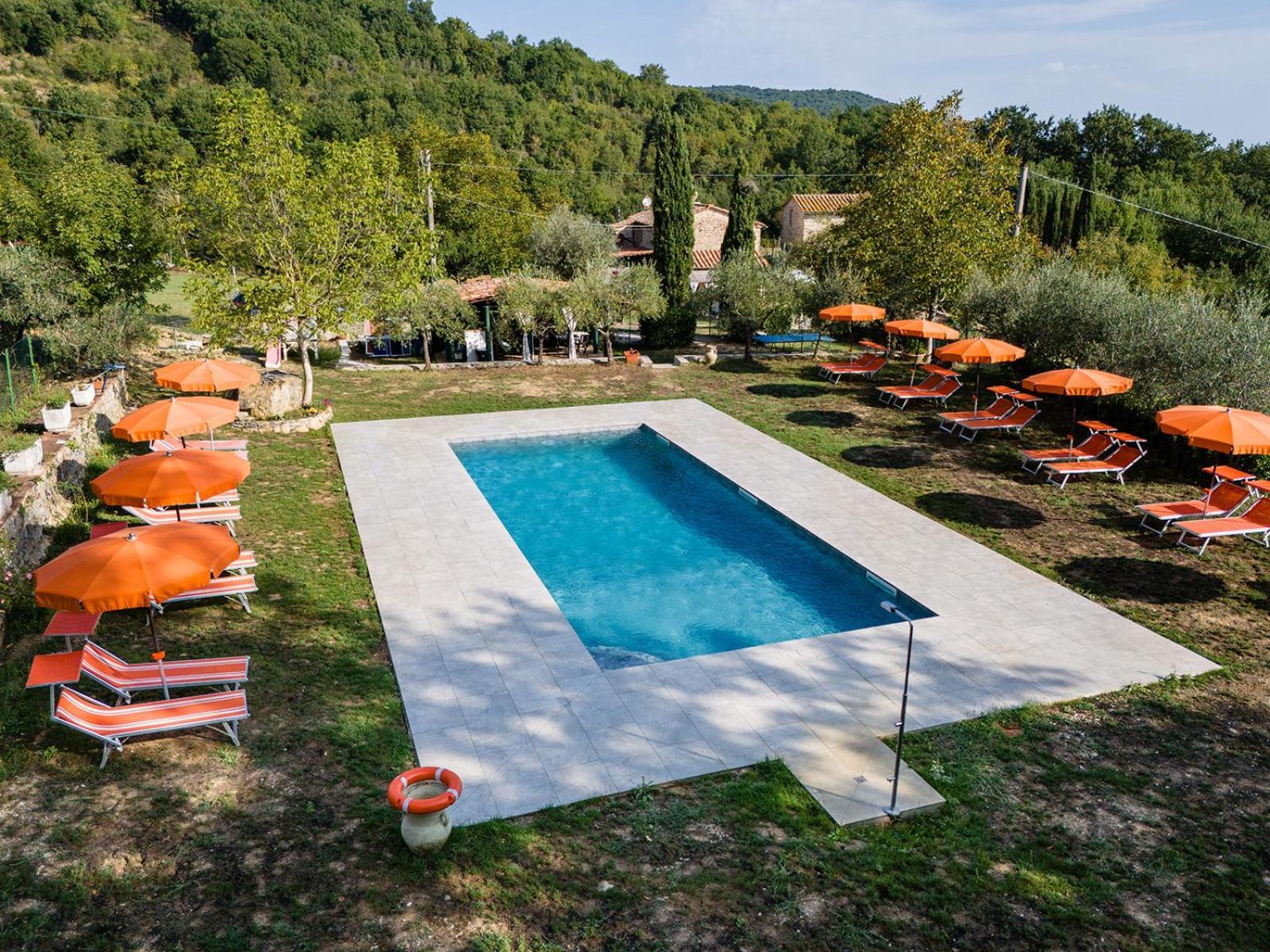 Agriturismo Santa Caterina Castelnuovo di Val di Cecina Dış mekan fotoğraf