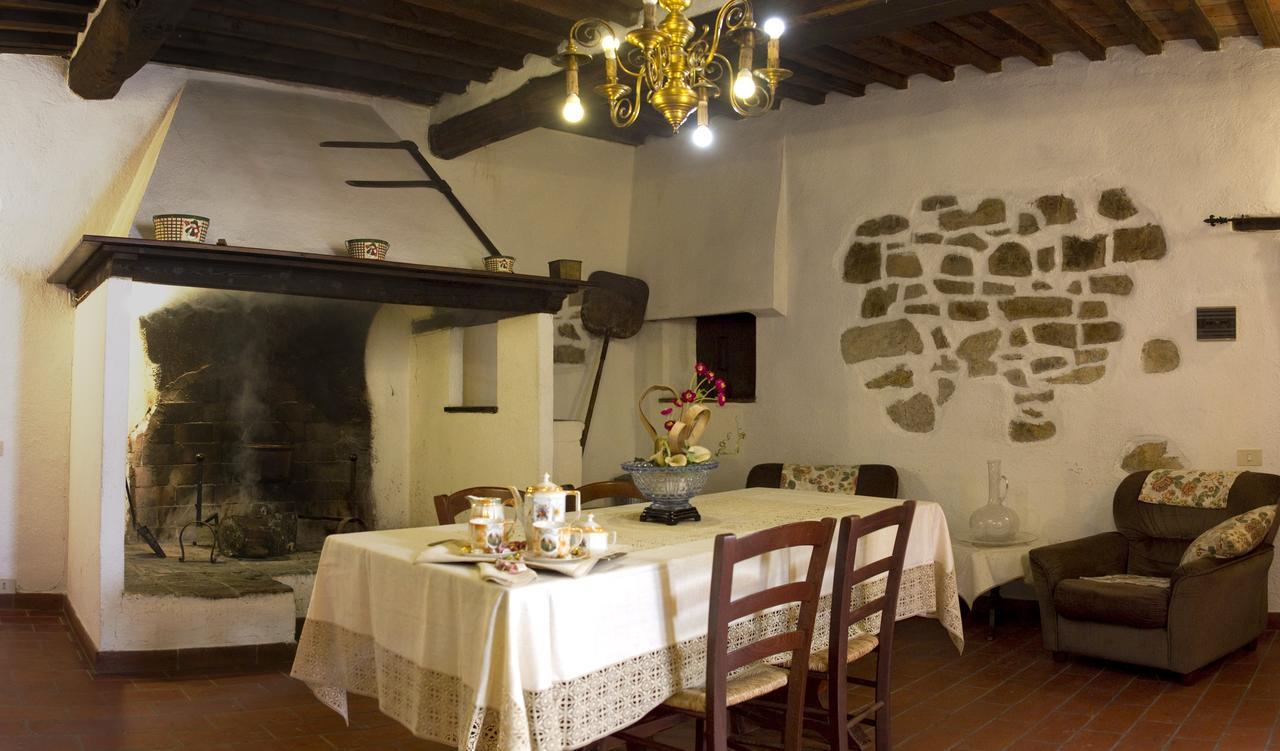 Agriturismo Santa Caterina Castelnuovo di Val di Cecina Oda fotoğraf