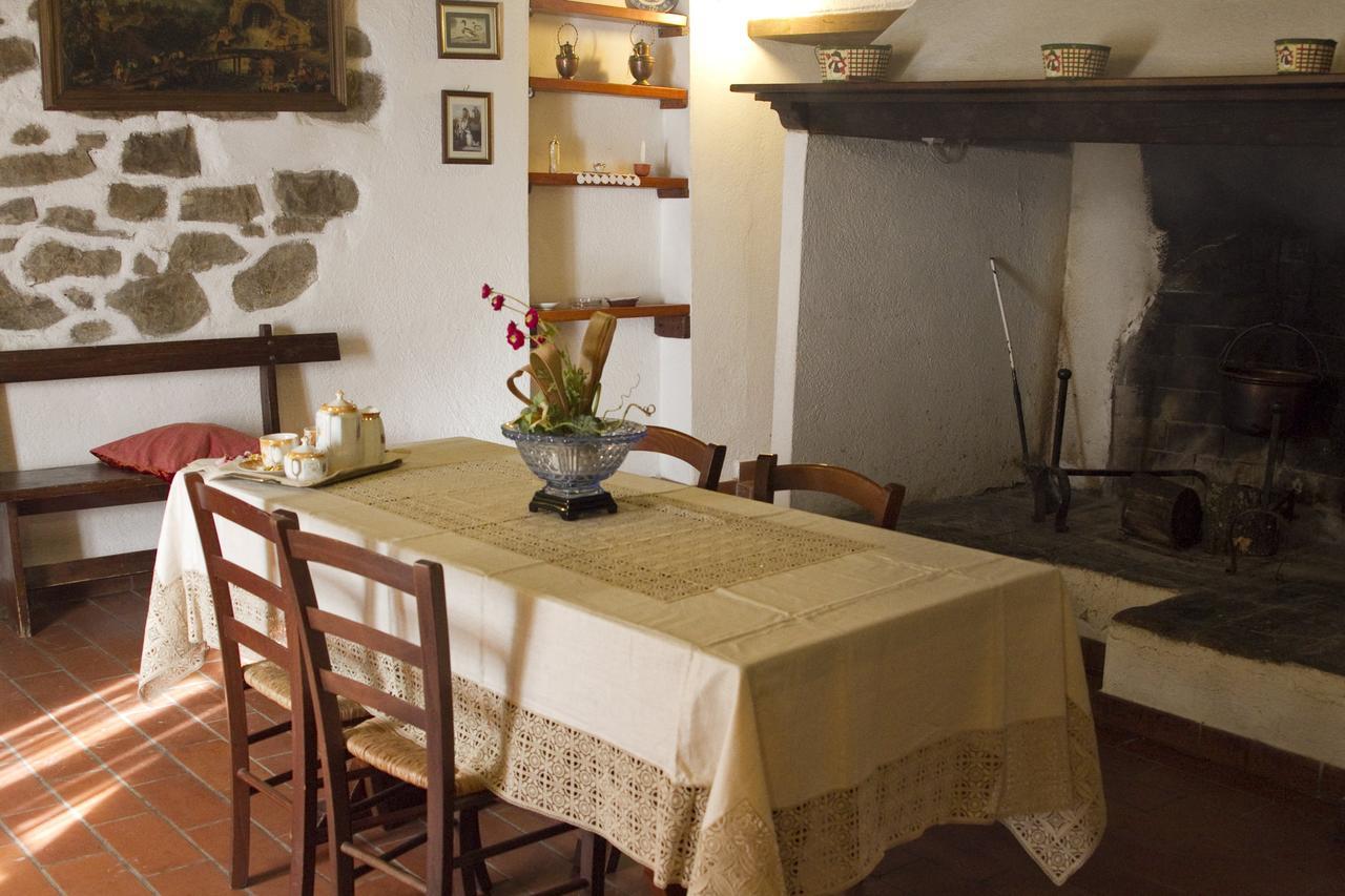 Agriturismo Santa Caterina Castelnuovo di Val di Cecina Oda fotoğraf