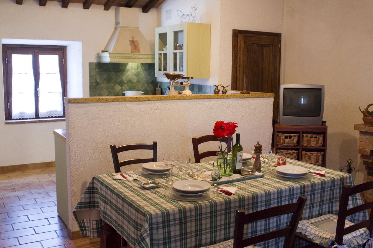 Agriturismo Santa Caterina Castelnuovo di Val di Cecina Oda fotoğraf